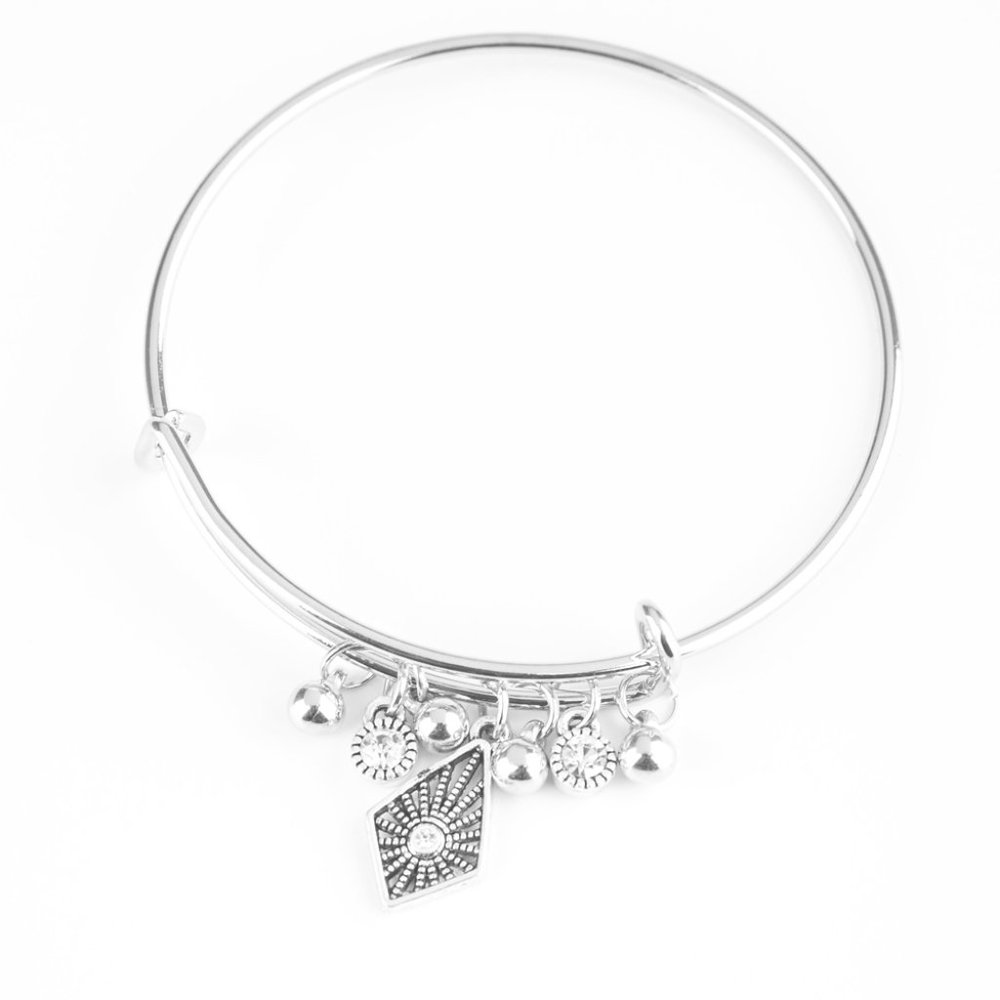 Treasure Charms White Bracelet